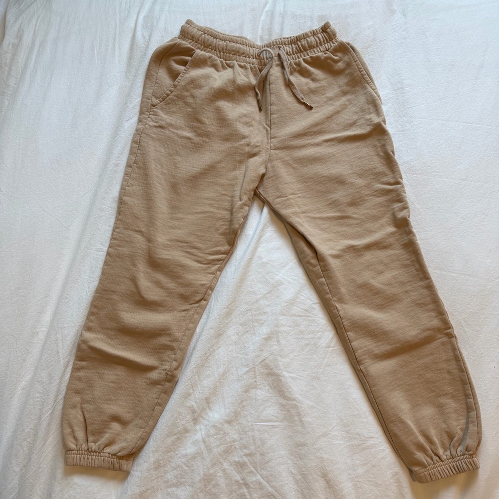 WeWoreWhat Tan Sweatpants